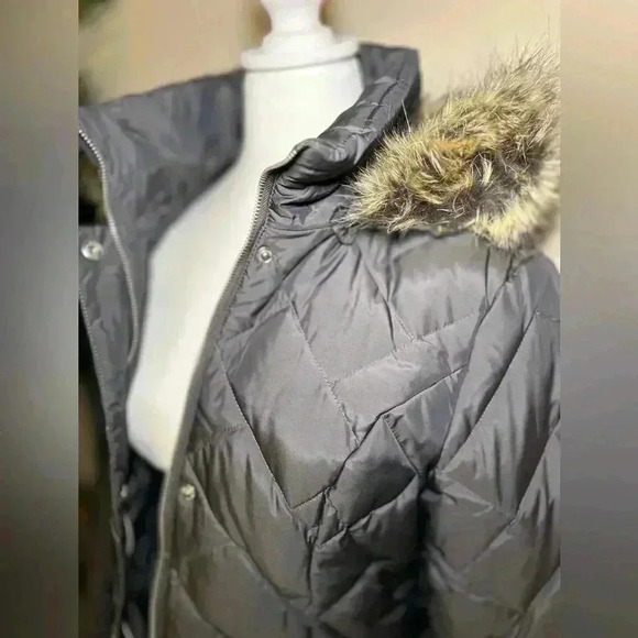 NWT Anne Klein Ladies Quilted Puffer Coat Jacket - Size Medium - Picture 1 of 11